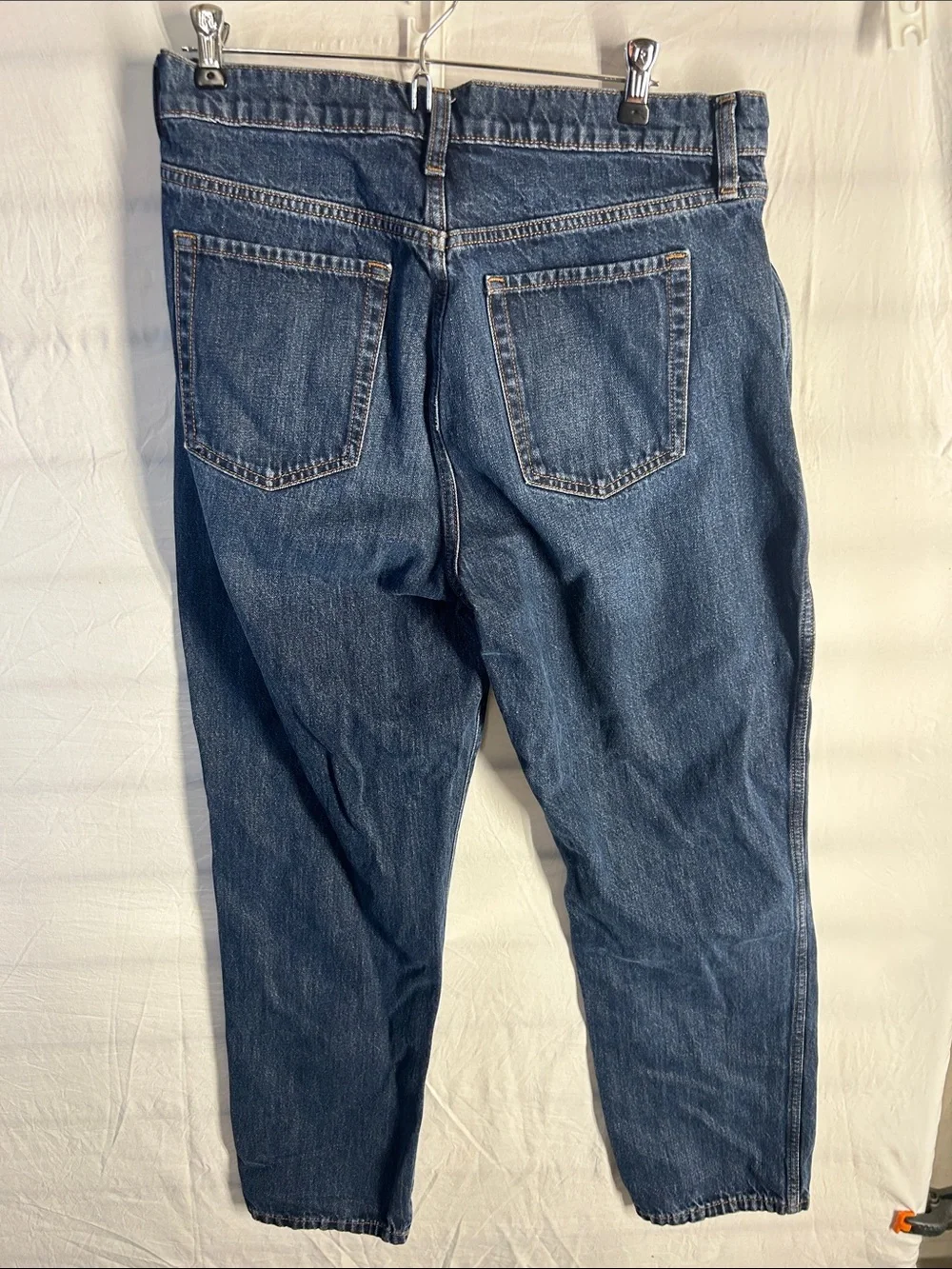 Banana Republic Relaxed Fit Dark Blue Jeans